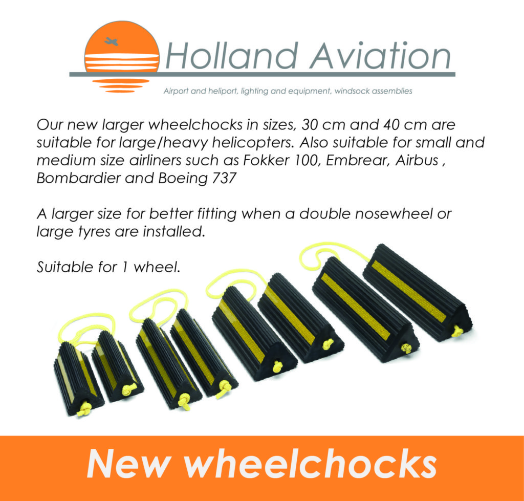 Wheelchocks from Holland Aviation